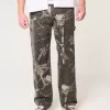 Jeans mimetici larghi da pittore