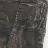 Jeans mimetici larghi da pittore
