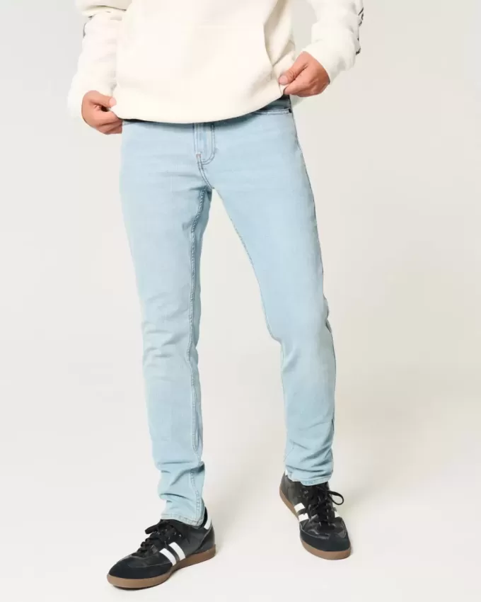 Jeans skinny lavaggio chiaro