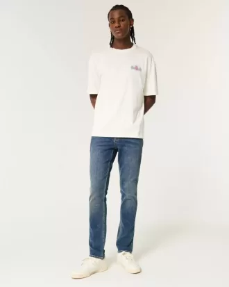 Jeans skinny lavaggio medio scuro