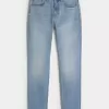 Jeans skinny sportivi lavaggio chiaro