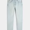 Jeans skinny sportivi lavaggio chiaro