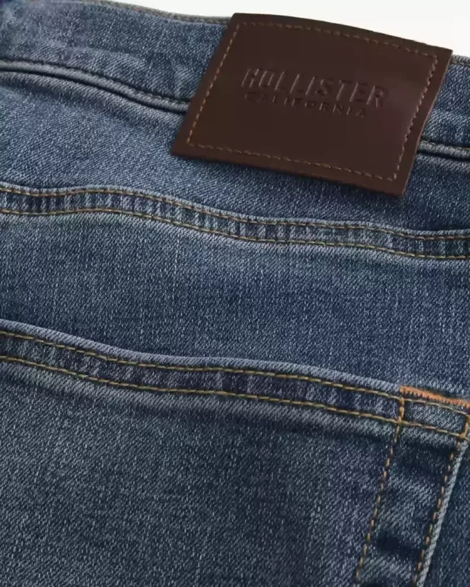 Jeans skinny sportivi lavaggio medio