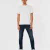 Jeans skinny sportivi lavaggio scuro