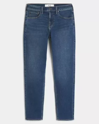 Jeans skinny sportivi lavaggio scuro
