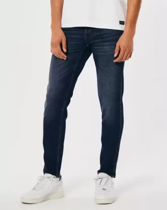 Jeans skinny sportivi lavaggio scuro