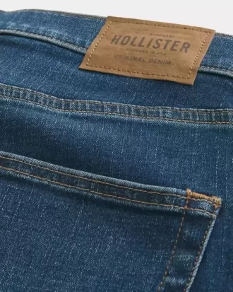 Jeans skinny sportivi lavaggio scuro