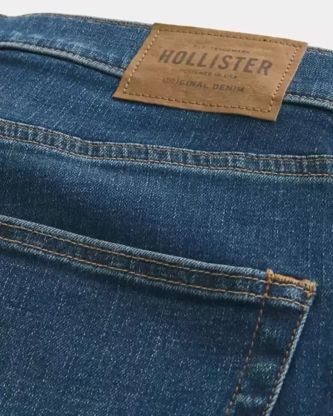Jeans skinny sportivi lavaggio scuro
