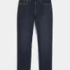 Jeans skinny sportivi lavaggio scuro