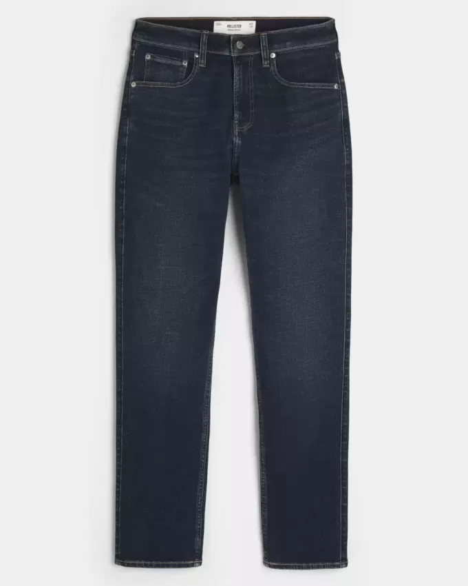 Jeans skinny sportivi lavaggio scuro