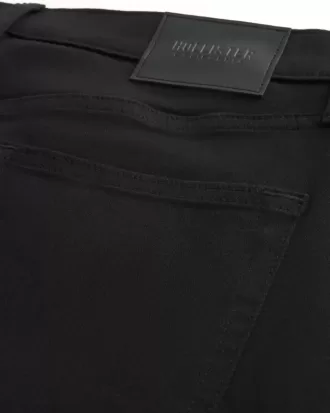 Jeans skinny sportivi neri anti-sbiadimento