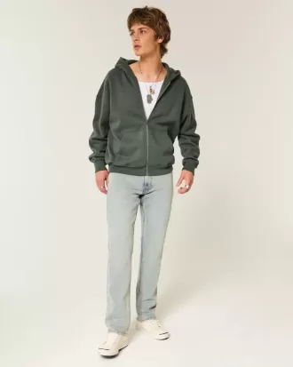 Jeans slim dritti lavaggio chiaro
