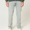 Jeans slim dritti lavaggio chiaro