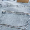 Jeans slim dritti lavaggio chiaro