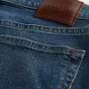 Jeans slim dritti lavaggio scuro