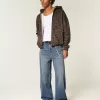 Jeans super larghi con grafica Dice Wash scuro