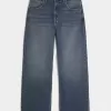 Jeans super larghi con grafica Dice Wash scuro