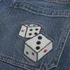Jeans super larghi con grafica Dice Wash scuro