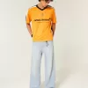 Jeans super larghi lavaggio chiaro