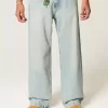 Jeans super larghi lavaggio chiaro