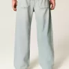 Jeans super larghi lavaggio chiaro