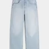 Jeans super larghi lavaggio chiaro