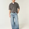 Jeans super larghi lavaggio medio