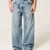 Jeans super larghi lavaggio medio