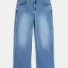 Jeans super larghi lavaggio medio