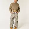 Jeans super larghi mimetici