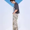 Jeans super larghi mimetici