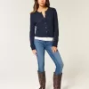Jeans super skinny a vita alta lavaggio scuro