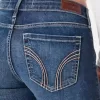 Jeans super skinny a vita bassa lavaggio scuro