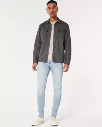 Jeans super skinny lavaggio chiaro
