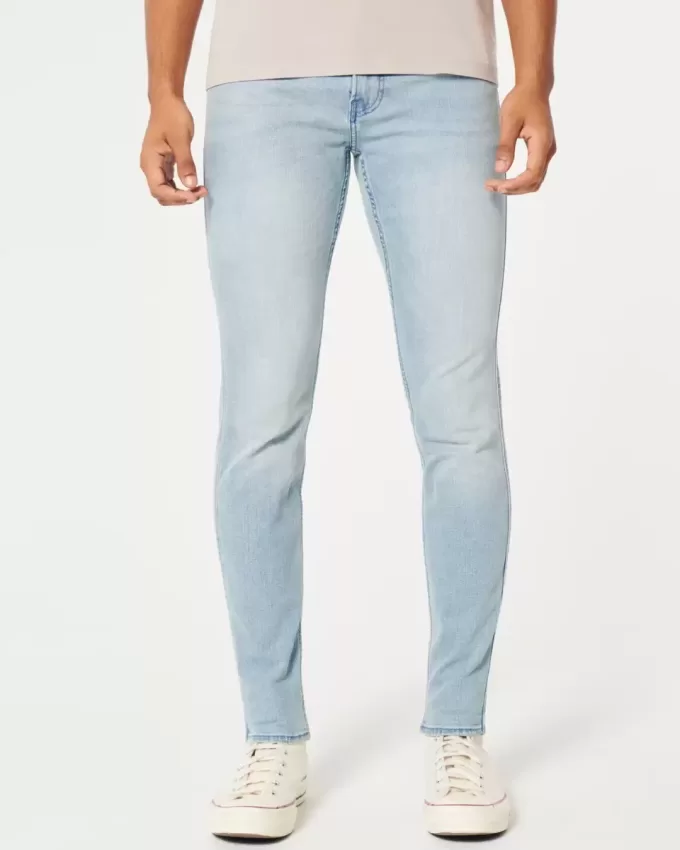 Jeans super skinny lavaggio chiaro