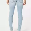 Jeans super skinny lavaggio chiaro