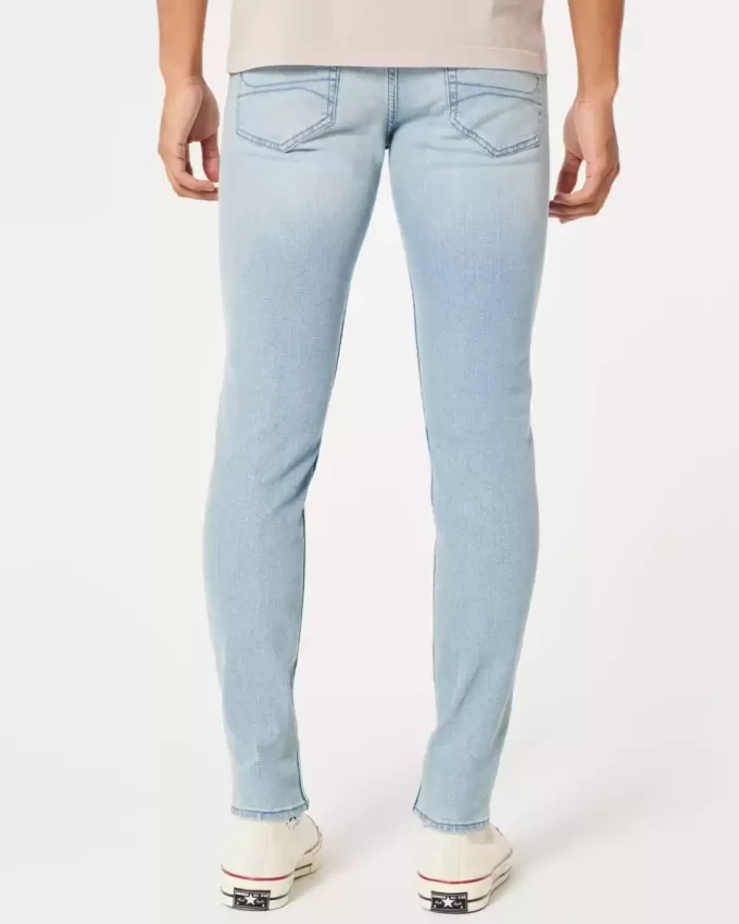 Jeans super skinny lavaggio chiaro