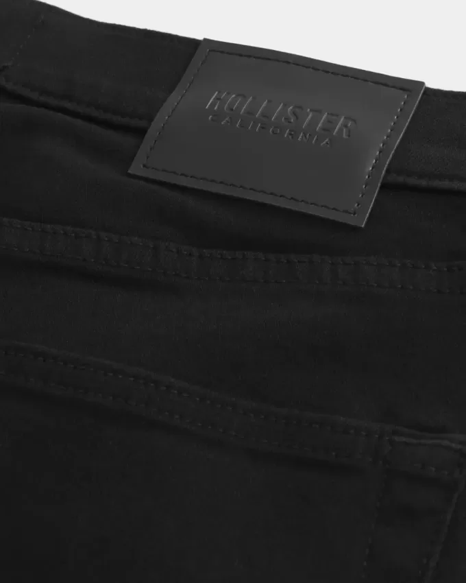 Jeans super skinny neri anti-sbiadimento