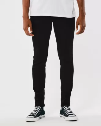 Jeans super skinny neri anti-sbiadimento