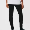 Jeans super skinny neri anti-sbiadimento
