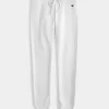 Leggings in pile con grafica a cuore