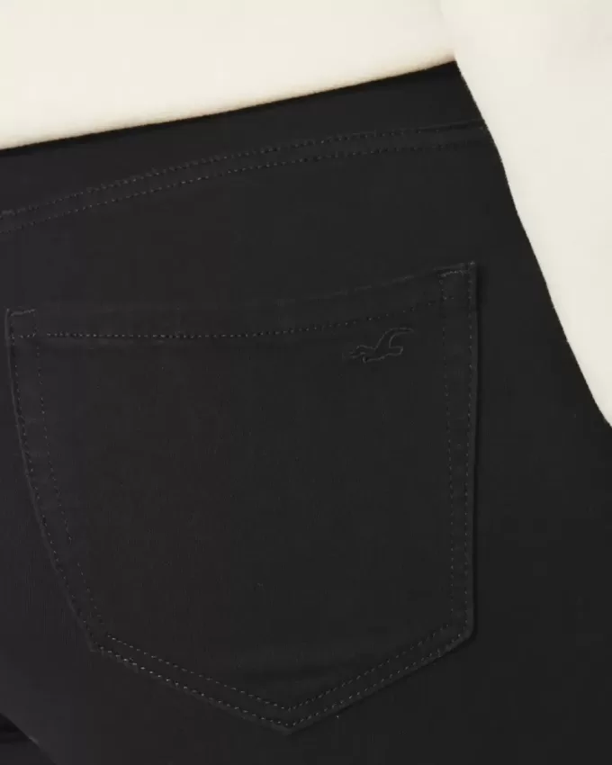 Leggings neri a vita alta curvy