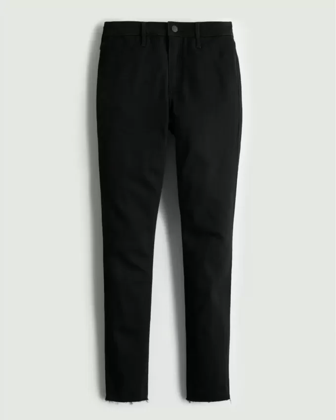 Leggings neri a vita alta curvy