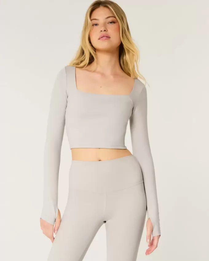 Maglia a scollo quadrato Active Recharge di Gilly Hicks