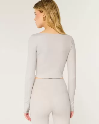 Maglia a scollo quadrato Active Recharge di Gilly Hicks