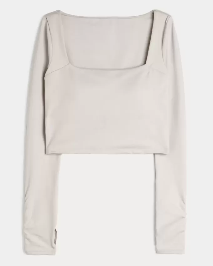 Maglia a scollo quadrato Active Recharge di Gilly Hicks