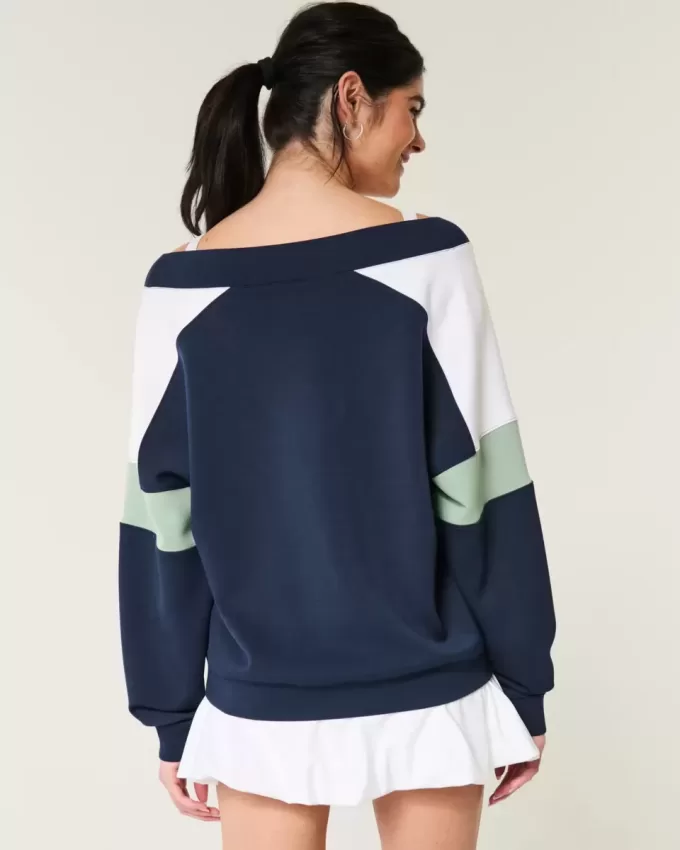 Maglia a spalle scoperte Active Cooldown di Gilly Hicks