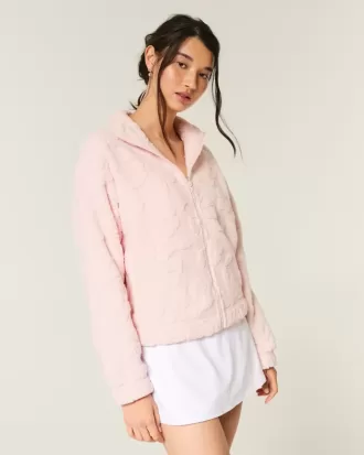 Maglia con cerniera in sherpa Gilly Hicks