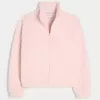Maglia con cerniera in sherpa Gilly Hicks