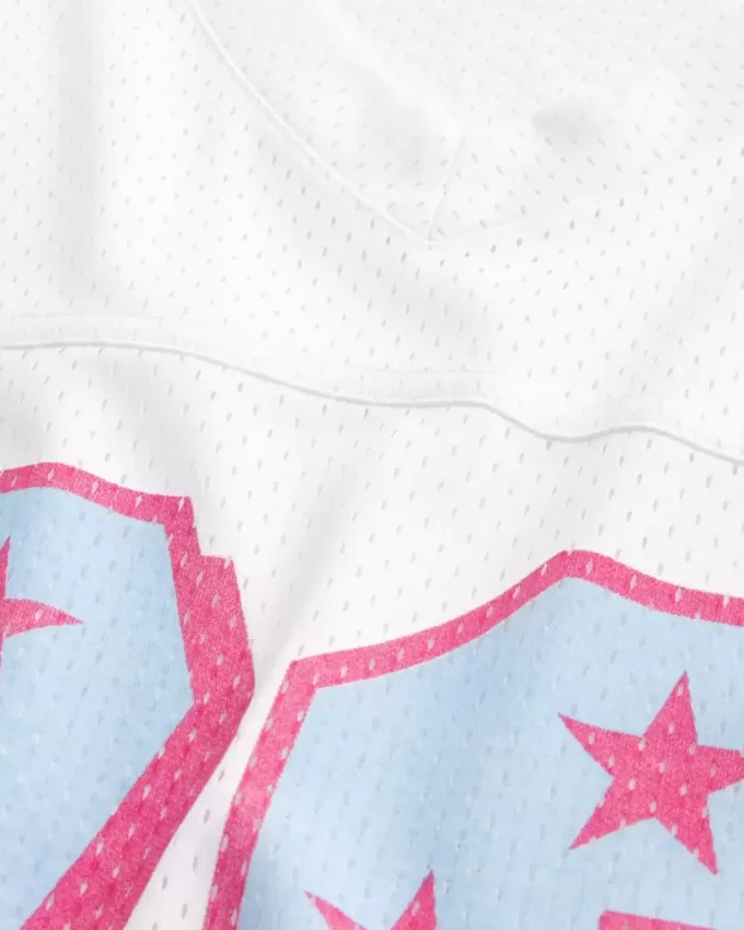 Maglia con grafica a numeri squadrati